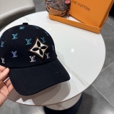 Louis Vuitton Classic Fashion Embroidered Baseball Hat Couple Versatile Duck Tongue Hat