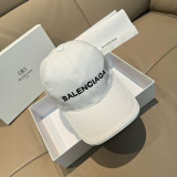 Balenciaga Classic Embroidered Logo Baseball Hat Unisex Versatile Sunshade Duck Tongue Hat