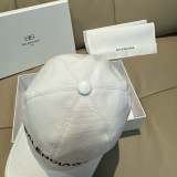 Balenciaga Classic Embroidered Logo Baseball Hat Unisex Versatile Sunshade Duck Tongue Hat