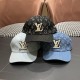 Louis Vuitton New Fashion Casual Versatile Baseball Hat Embroidered Logo Duck Tongue Hat 56CM