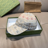 Gucci Classic GG Baseball Hat Couple Versatile Duck Tongue Hat 56CM