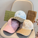 Gucci Classic GG Baseball Hat Couple Versatile Duck Tongue Hat 56CM