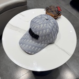 Dior Fashion Embroidered Logo Duck Tongue Hat Couple Versatile Baseball Hat