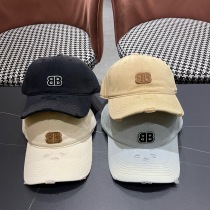 Balenciaga Fashion Embroidered Baseball Hat Couple's Versatile Duck Tongue Hat Balenciaga Fashion Embroidered Baseball Hat Couple's Versatile Duck Tongue Hat
