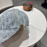 Dior Fashion Retro Versatile Baseball Hat Sunshade Duck Tongue Hat