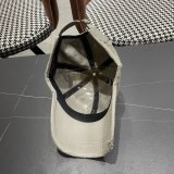 Louis Vuitton Retro Embroidered Logo Baseball Hat Unisex Versatile Sunshade Duck Tongue Cap