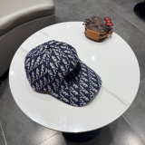 Dior Fashion Embroidered Logo Duck Tongue Hat Couple Versatile Baseball Hat