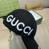 Gucci Unisex Classic Embroidered Baseball Hat Versatile Sunshade Duck Tongue Hat 56CM