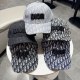 Dior Fashion Embroidered Logo Duck Tongue Hat Couple Versatile Baseball Hat