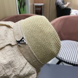 Louis Vuitton Summer Fashion Bow Fisherman's Hat Women's Foldable Sunshade Hat