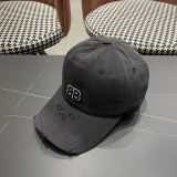 Balenciaga Fashion Embroidered Baseball Hat Couple's Versatile Duck Tongue Hat