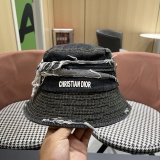 Dior Retro Washed Cowboy Fisherman Hat Versatile Sunshade Cap
