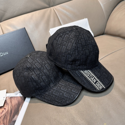 Dior Classic Versatile Baseball Hat Couple Sunshade Duck Tongue Hat 56CM