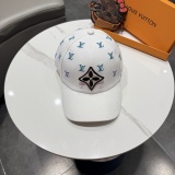 Louis Vuitton Classic Fashion Embroidered Baseball Hat Couple Versatile Duck Tongue Hat