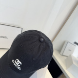 Chanel Fashion Embroidered Baseball Hat Unisex Casual Versatile Sunshade Hat