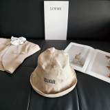 Dior New Versatile Simple Irregular Fisherman's Hat