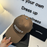 Chrome Hearts Classic Embroidered Casual Baseball Hat Versatile Sunshade Hat