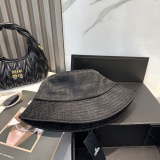 Fendi Classic FF Jacquard Fisherman's Hat Unisex Casual Versatile Sunshade Hat