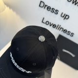 Chrome Hearts Classic Embroidered Casual Baseball Hat Versatile Sunshade Hat