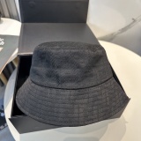 Fendi Classic FF Jacquard Fisherman's Hat Unisex Casual Versatile Sunshade Hat