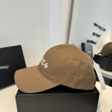 Chrome Hearts Classic Embroidered Casual Baseball Hat Versatile Sunshade Hat