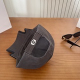 Balenciaga Classic Embroidered Splicing Baseball Hat Couple's Casual Versatile Duck Tongue Hat