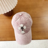Chrome Hearts Retro Washed Baseball Hat Couple Casual Versatile Duck Tongue Hat