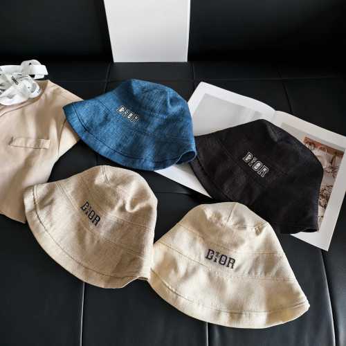 Dior New Versatile Simple Irregular Fisherman's Hat