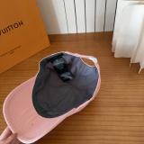 Louis Vuitton Simple Embroidered Logo Baseball Hat Unisex Casual Versatile Duck Tongue Hat