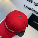 Chrome Hearts Classic Embroidered Casual Baseball Hat Versatile Sunshade Hat