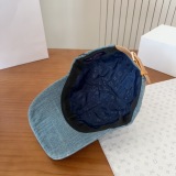 Louis Vuitton Retro Washable Baseball Hat for Couples, Casual Versatile Duck Tongue Hat
