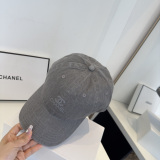 Chanel Fashion Embroidered Baseball Hat Unisex Casual Versatile Sunshade Hat