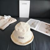 Dior New Versatile Simple Irregular Fisherman's Hat