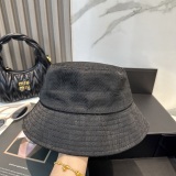 Fendi Classic FF Jacquard Fisherman's Hat Unisex Casual Versatile Sunshade Hat