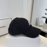 Chanel Fashion Embroidered Baseball Hat Unisex Casual Versatile Sunshade Hat