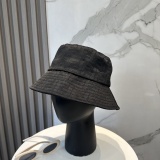 Fendi Classic FF Jacquard Fisherman's Hat Unisex Casual Versatile Sunshade Hat