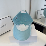 Chanel Fashion Embroidered Baseball Hat Unisex Casual Versatile Sunshade Hat