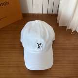 Louis Vuitton Simple Embroidered Logo Baseball Hat Unisex Casual Versatile Duck Tongue Hat