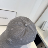 Chanel Fashion Embroidered Baseball Hat Unisex Casual Versatile Sunshade Hat