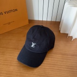 Louis Vuitton Simple Embroidered Logo Baseball Hat Unisex Casual Versatile Duck Tongue Hat