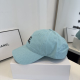 Chanel Fashion Embroidered Baseball Hat Unisex Casual Versatile Sunshade Hat