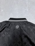 Louis Vuitton 26SS Fashion Full Logo Versatile Mulberry Silk Short Sleeved Shirt Set
