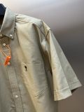 Ami Paris Classic Love Embroidered Casual Versatile Short Sleeve Shirt
