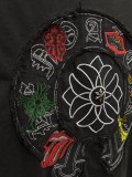 Chrome Hearts Fashion Heavy Embroidered Short Sleeve Couple Casual Round Neck T-shirt