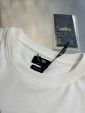 Fendi Fashion Embroidery Logo Casual Short Sleeve Unisex Versatile Round Neck T-shirt
