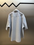 Ami Paris Classic Love Embroidered Casual Versatile Short Sleeve Shirt
