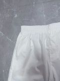 Chanel 26SS Fashion Embroidered Logo Elastic Waist Casual Shorts