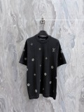 Louis Vuitton 26SS Spring/Summer Hot Diamond Logo Short Sleeve Unisex Versatile Casual T-shirt