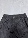 Louis Vuitton 26SS Fashion Full Logo Versatile Mulberry Silk Short Sleeved Shirt Set