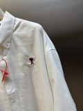 Ami Paris Classic Love Embroidered Casual Versatile Short Sleeve Shirt